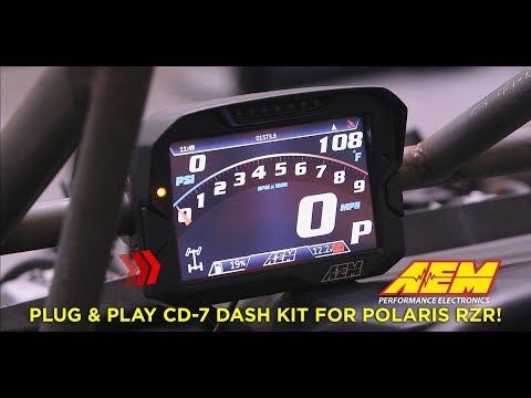 AEM Plug & Play Polaris RZR CD-7 Dash Kit Unveiled!