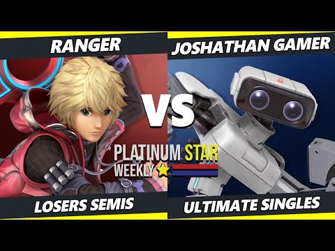 PSW S15:W9 Losers Semis - Joshathan Gamer (ROB) Vs. Ranger (Shulk) SSBU Ultimate Tournament