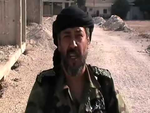 استهداف الوحدة الصاروخية المشتركة بين كتائب السيف الأموي ولواء درع الإسلام بصواريخ حطين 1 المربع الأمني في حي كفرسوسة في مدينة دمشق