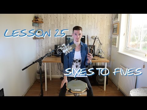Louis Sellers - Lou's Licks, Lesson #25 - Sixes to Fives
