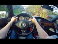 E60 BMW M5 V10 Point of View EPIC Drive! 