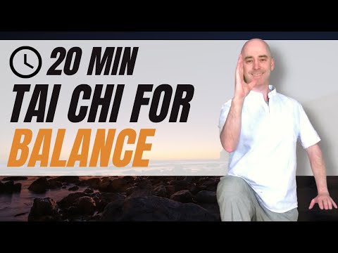 20 minute Tai Chi for Balance ☯️ ENERGIZING Balance Practice