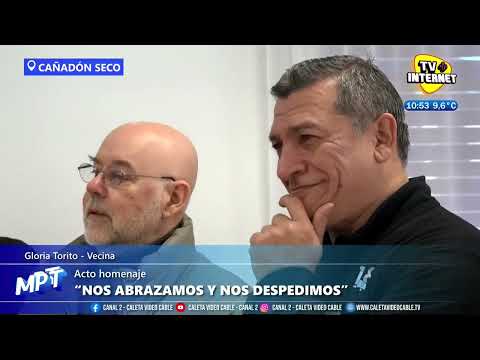 Emotivo reencuentro en Cañadon Seco.
