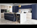 View 18 Midnight Blue Color Kitchen Cabinets