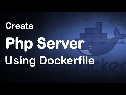 Docker Php Server Example Create Php Server Using Dockerfile