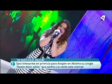 Sara Serena canta en Aragón en Abierto