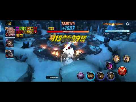 Combat Villain ABx - Paralysis Season ϟ / Kingpin & Doc Ock (Cancel with 1st skill) / MFF