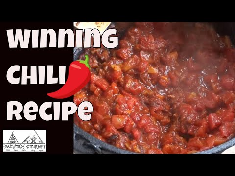 Winning Chili Cookoff Recipe Revealed