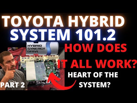 How Toyota Hybrid System Work Part 2 Inverter with Converter Assembly