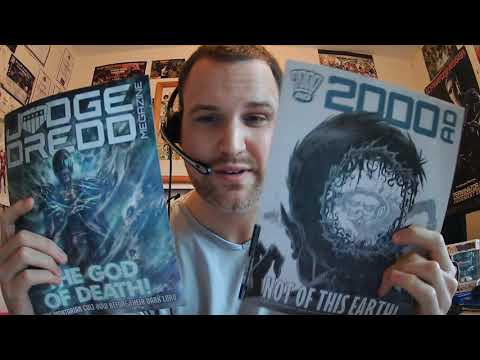 2000AD PROG 2204 AND JUDGE DREDD MEGAZINE 425 REVIEW- BRITISH COMICS