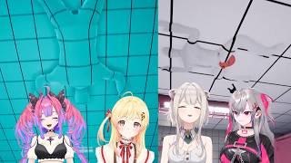 Vivi, Kanade, Botan, and Riona Reacting to the Chameleon Anomaly