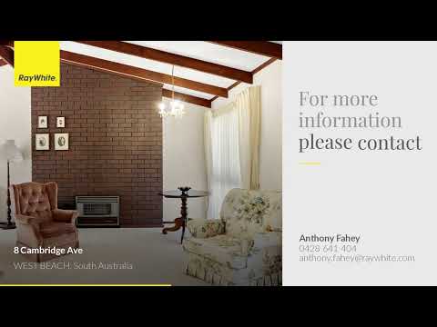 8 Cambridge Ave, West Beach, SA 5024, 4 ਕਮਰੇ, 2 ਬਾਥਰੂਮ, House