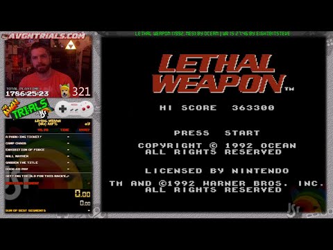 #151: Lethal Weapon Speedrun in 34:23! | The AVGN Trials of JSR