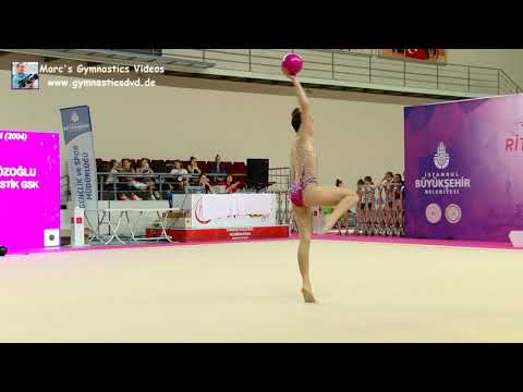 Lara Camgozoglu (TUR) - Junior 2004  04 - Istanbul Ryhtmic Cup 2019
