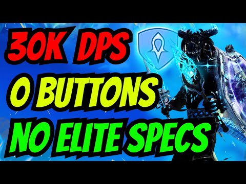 Trying the AFK 30k DPS Guardian Build : No Hands ,No Specs ? No Problem| Guild Wars 2