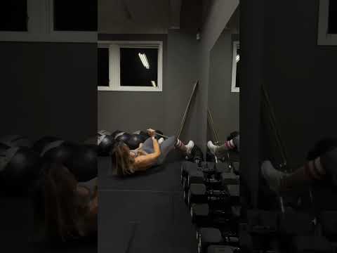 Stick (or Barbell) sit-ups