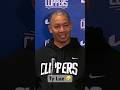 HILARIOUS answer from Ty Lue about what he likes about the NBA In-Season Tournament ?? | #Shorts