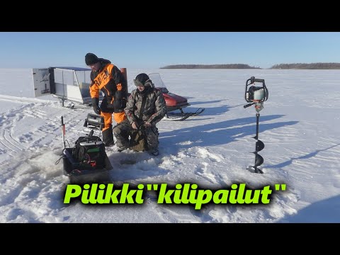 "Pilkkikisat" pilkitään ahventa perämerellä Iissä