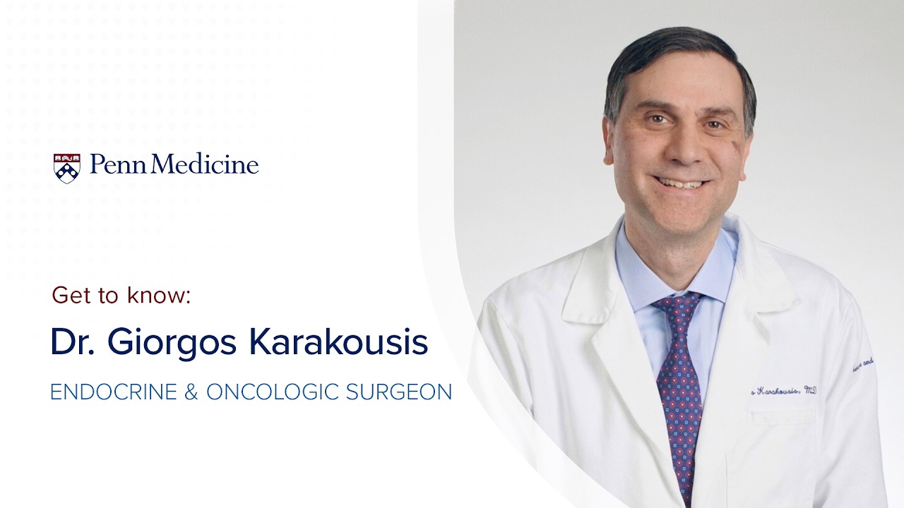 Watch video featuring Giorgos C. Karakousis, MD on YouTube