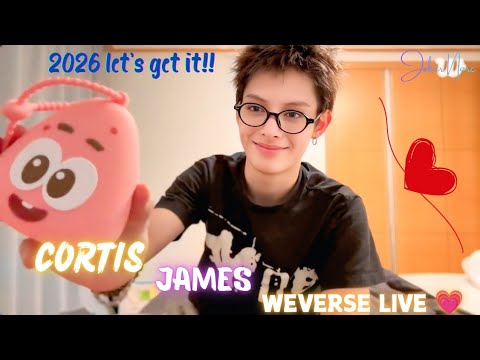 ✨(ALL SUB) CORTIS JAMES WEVERSE LIVE 🥳🆕🎊(01.01.26) 2026, let's get it!! #weverselive #cortis