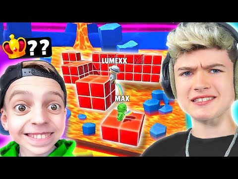 Ich PRANKE KLEINEN Jungen im "Wer schafft mehr Kronen Battle ⏰😲" in Stumble Guys