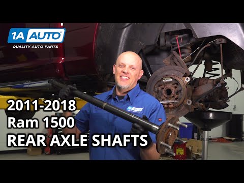 How to Replace Rear Axle Shafts 2011-2018 Ram 1500
