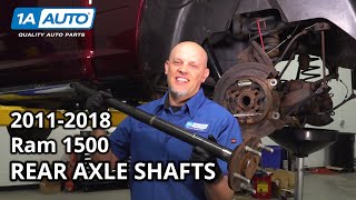 How to Replace Rear Axle Shafts 2011-2018 Ram 1500