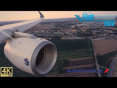 FS2024 |🇲🇺 Mauritius MRU - Paris CDG 🇫🇷 Air France Airbus A350-900