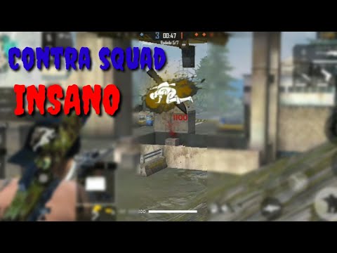 Partida + insana (Contra squad)🔥