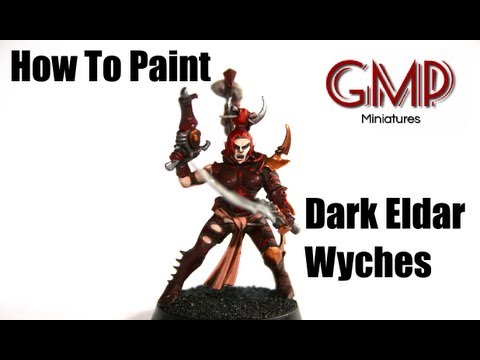 How To Paint Dark Eldar Wyches