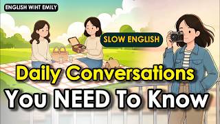 Daily English Conversations You Must Know (Beginner Phrases A1–A2) | Real-Life English for Beginners