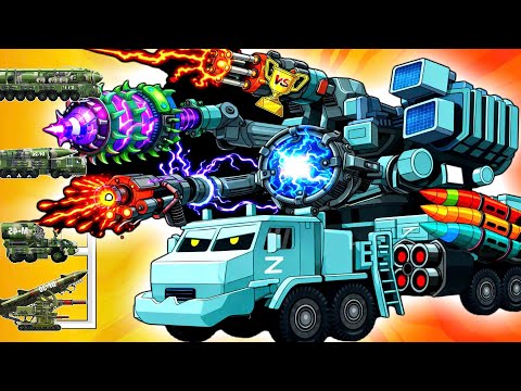 Energy Core Titan VS Missile Convoys | Boss Tournament Battle