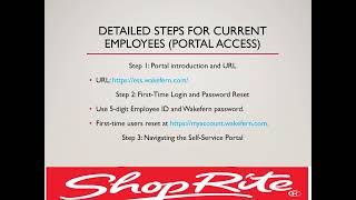 How to Access ShopRite Pay Stubs & W2s