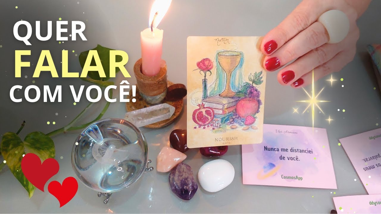 ❤ Alguém quer CONVERSAR com VOCÊ e Eu Vou REVELAR TUDO!