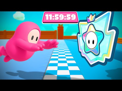 12 Hours to get Superstar in Ranked Fall Guys