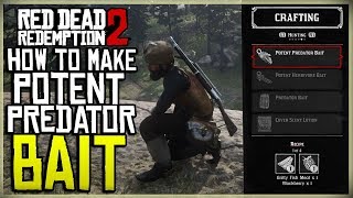 ALL POTENT PREDATOR BAIT INGREDIENTS LOCATIONS -  WHERE TO FIND BLACKBERRY + GRITTY FISH - RED DEAD