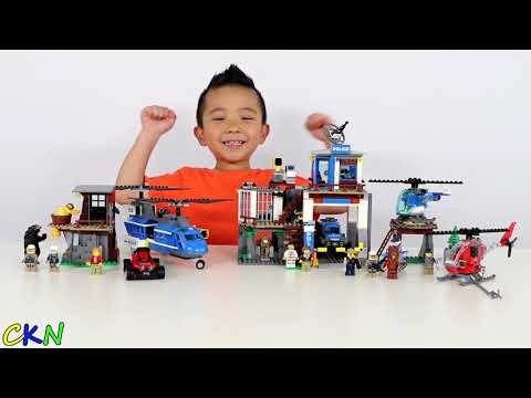 Unboxing Fun with CKN - LEGO City - Mountain Police Headquarters and Mountain Arrest