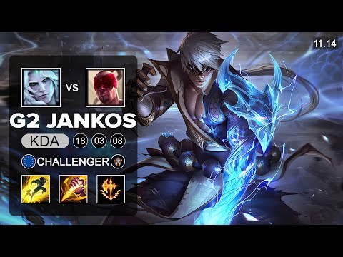 G2 Jankos Lee Sin Jungle vs Viego - EUW Challenger patch 11.14