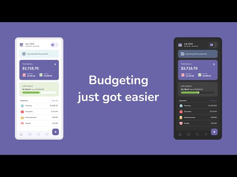Budgeting App - Spend Tracker Video