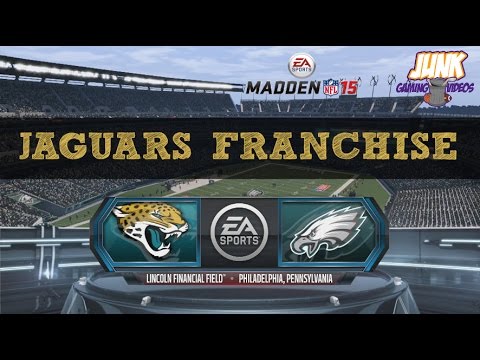Madden 15 (PS4): Jacksonville Jaguars Connected Franchise - EP1 (Week 1 vs Eagles)