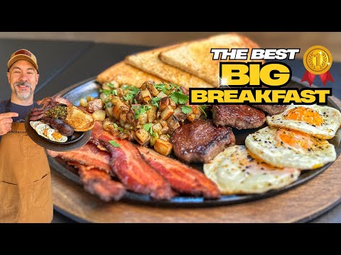 How To Make THE BEST Big Breakfast On the Blackstone Griddle!