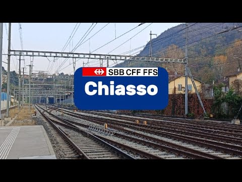 a few trains in Chiasso...