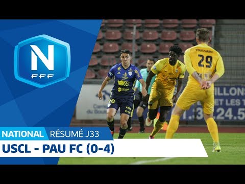 J33 : USCL - Pau FC (0-4), le résumé I National FFF 2018