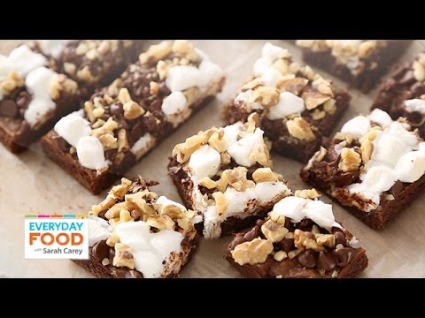Rocky Road Brownies - Everyday Food with Sarah Carey