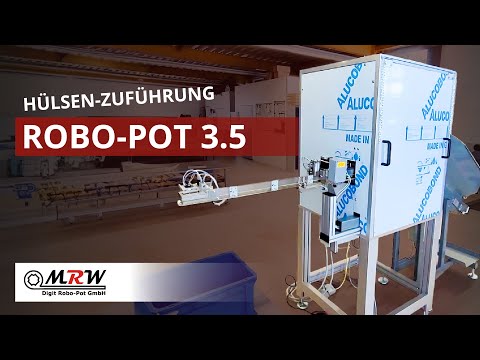 Hülsen-Zuführung (ROBO-POT 3.5) - Zuführsysteme von MRW