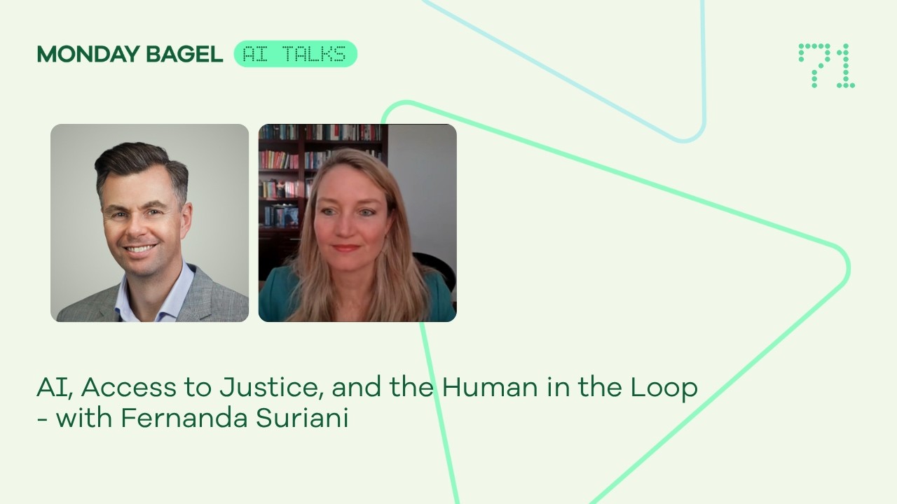 AI, Access to Justice, and the Human in the Loop - talk with Fernanda Suriani