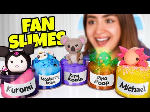I Made the Weirdest Custom Slimes for Our Fans!