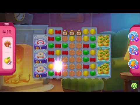 Homescapes Level 12355 No Boosters Gameplay #Bubunka