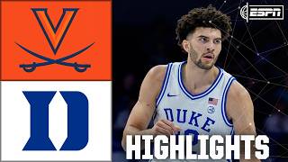 ACC Championship: Virginia Cavaliers vs. Duke Blue Devils | Full Game Highlights | ESPN CBB