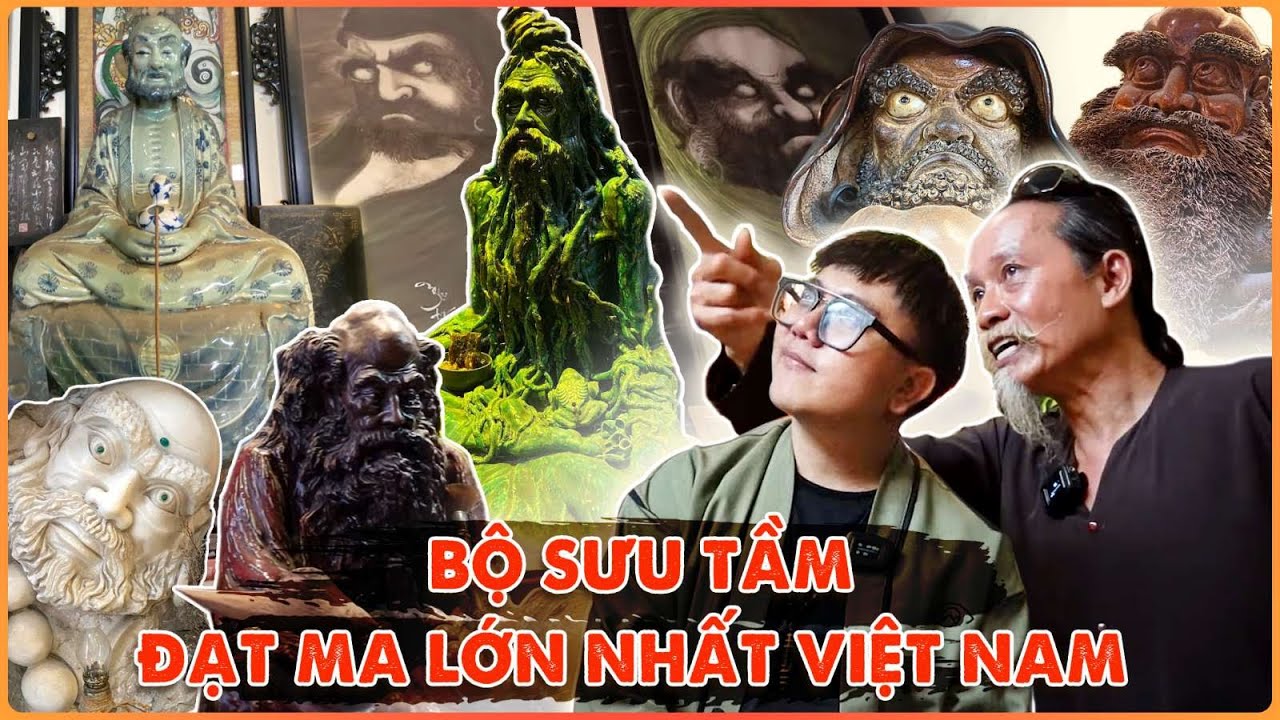 Nhà Sưu Tập Chân Dung Bồ Đề Đạt Ma Lớn Nhất Việt Nam | Thiền Tông